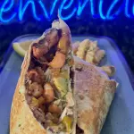 Burrito de Camarón y queso