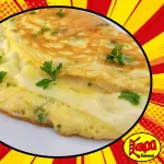 Omelete com queijo