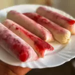 Dindin de morango 🍓
