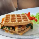 Waffles veggie (harina trigo)