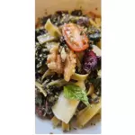 Fettuccine Espinaca y Salsa Pesto