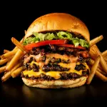 Hamburguesarda + Papas Fritas