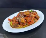 Puerco en salsa ostion