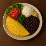 Omelete c/ fritas
