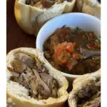 COMBO PÃO c PERNIL e VINAGRETE