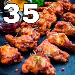 35 Piezas de Alitas a Elegir Sabor