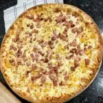 pizza de bacon