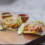 SPICY CHICKEN TOSTADAS