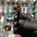 Piteira de Vidro Chapéu Seletor 6mm