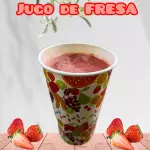 Jugo de Fresa