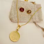 Set de cadena y aros Gucci Inox