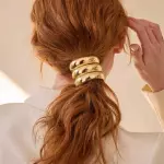 Metal Hair triple dorado (grande)(copy)