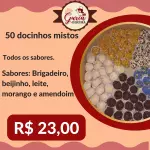 50 docinhos mistos