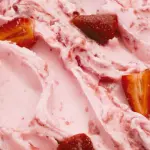 Fruta a la crema - Fresa a la crema