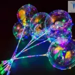 GLOBO CON LUZ DE PERSONAJES