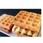 Porcion de waffles