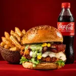 BURGER KRISPY+PAPITAS+GASEOSA