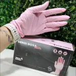 Cx.Luva Nitrilica SensiRosa M C/100