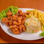 Camarones empanizado