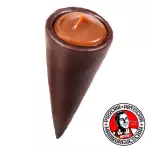 Cono de Chocolate con Dulce de leche