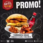 Chicago+4boneless o alitas+coca355ml