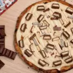 Chocolate branco com kit Kat