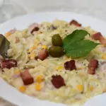 Espaguete Cremoso com Bacon