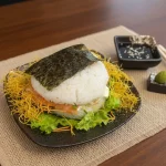 Burger Sushi de Salmón