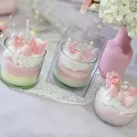 Vela pecera postre RG081
