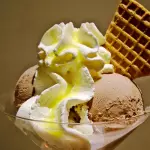 2 bolas  de Helados