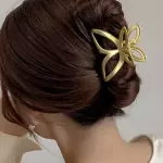 Pinza de mariposa dorado (6x4) cm