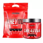 Combo Whey e Creatina Integralmedica
