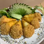 Mini Temaki Salmão Frito (6 uni)