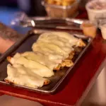 Pechuga gratinado con champiñones