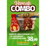 Combo Sorvete 1,5Lt+casquinha+Cobert