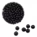 Perlas negras (Plásticas)