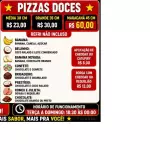 PIZZAS DOCE