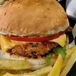 Burger tata de pollo