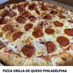 Pizza grande orilla de queso