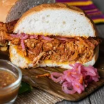 Torta de cochinita