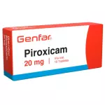 PIROXICAM 20MG CAJA X 10 CAPSULAS