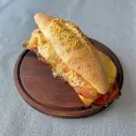 Sanguche de mila completo con fritas