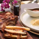 Prime Rib com batata pont neuf