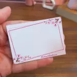 Escreva um cartãozinho (flores)