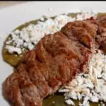2 Nopales Asados con Arrachera