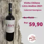 Vinho Chileno Tinto Litre Andino