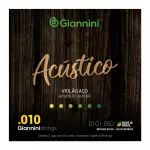 CORDA GIANNINI P/VIOLÃO 010 ACUSTICO