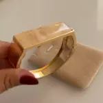 Pulsera rectangular acrilico