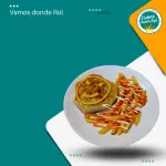 Gordita con papas