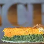 TARTA DE CALABAZA Y ESPINACA